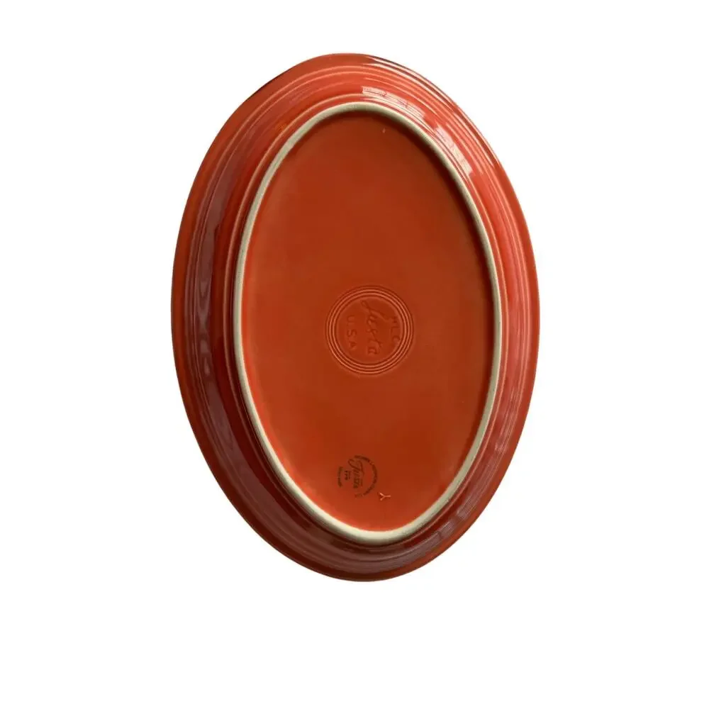 FIESTAWARE LARGE Poppy OVAL PLATER (PPD)